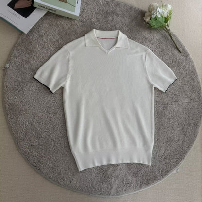Mens Casual Knit Shirt