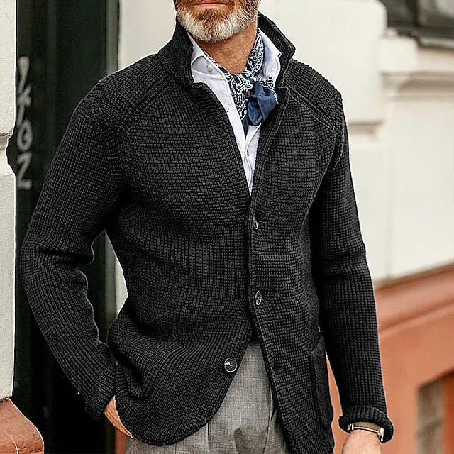 Mens Casual Lapel Jacket