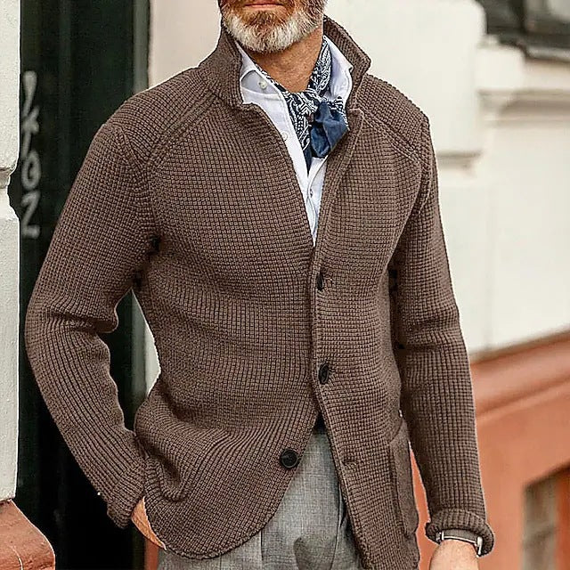 Mens Casual Lapel Jacket