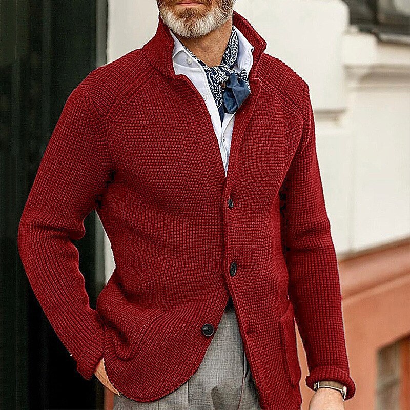 Mens Casual Lapel Jacket