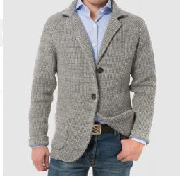 Mens Casual Lapel Jacket
