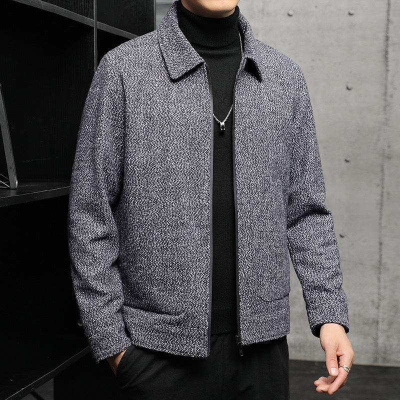 Mens Casual Lapel Jacket