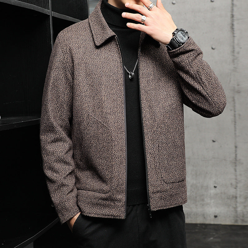 Mens Casual Lapel Jacket