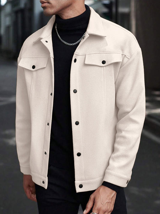 Mens Casual Lapel Jacket