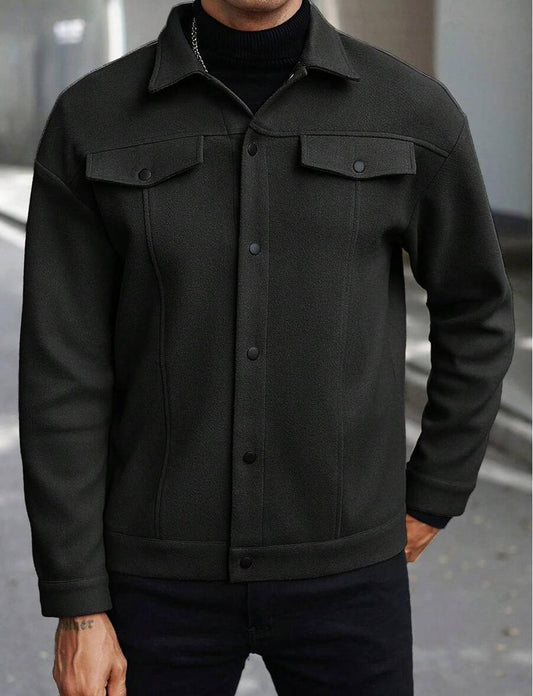 Mens Casual Lapel Jacket