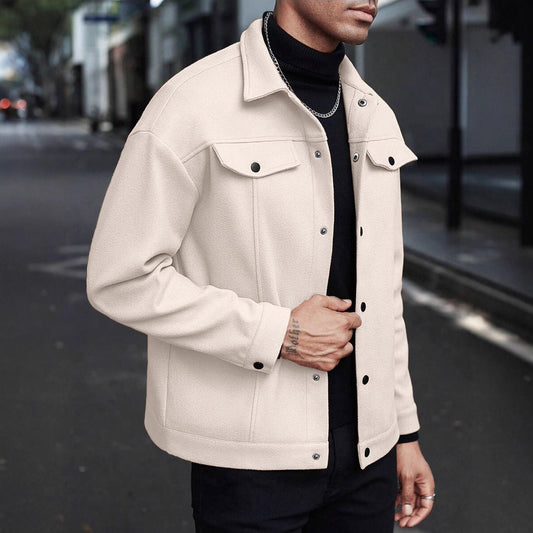 Mens Casual Lapel Jacket