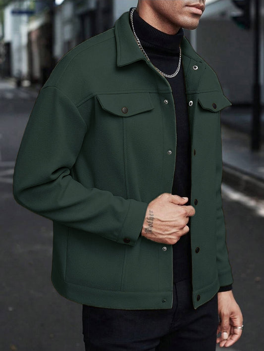 Mens Casual Lapel Jacket