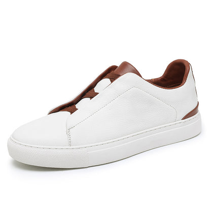 Mens Casual Leather Loafers