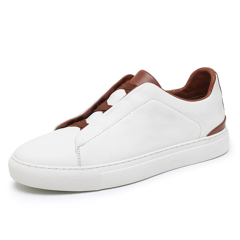 Mens Casual Leather Loafers