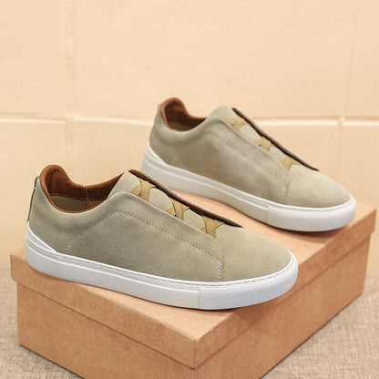 Mens Casual Leather Loafers