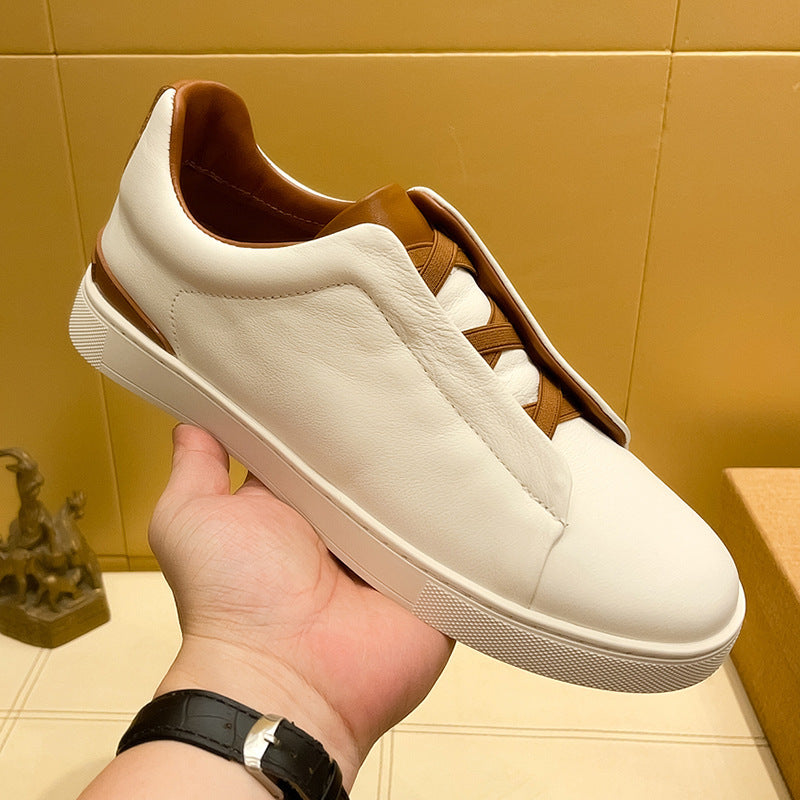 Mens Casual Leather Loafers