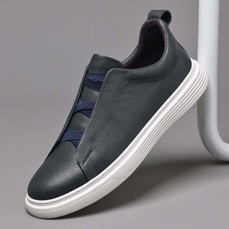 Mens Casual Leather Loafers
