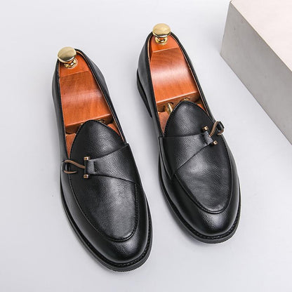Mens Casual Leather Loafers