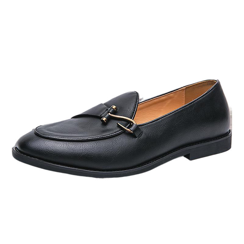 Mens Casual Leather Loafers