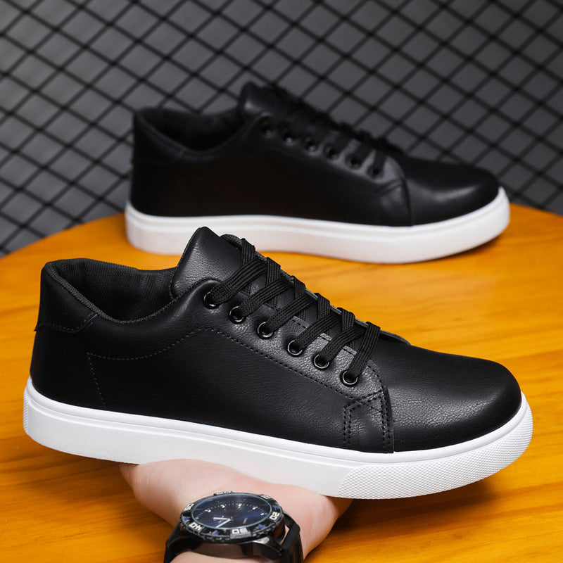 Mens Casual Leather Sneakers
