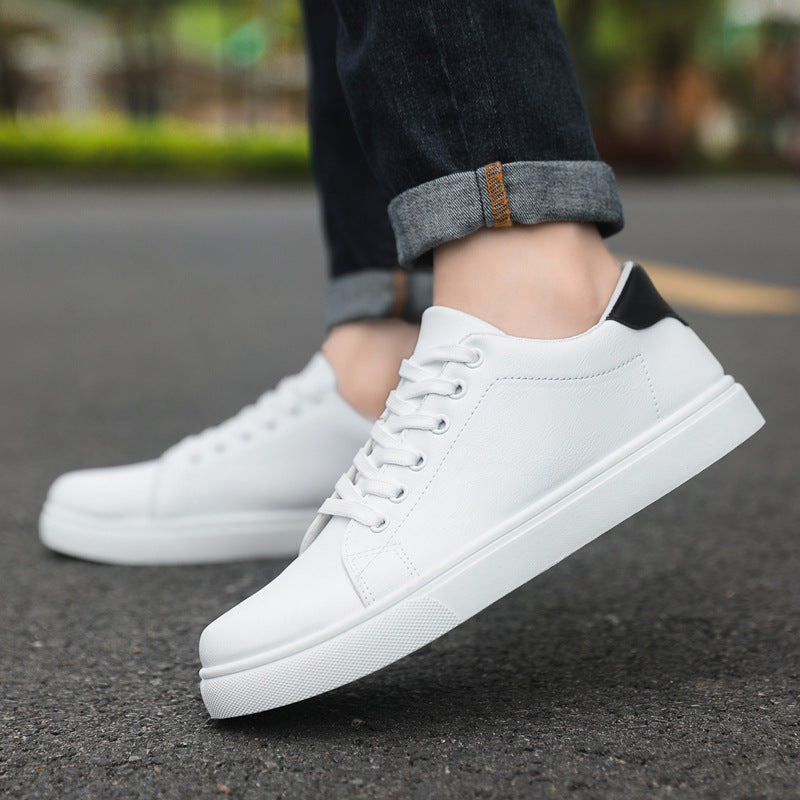 Mens Casual Leather Sneakers