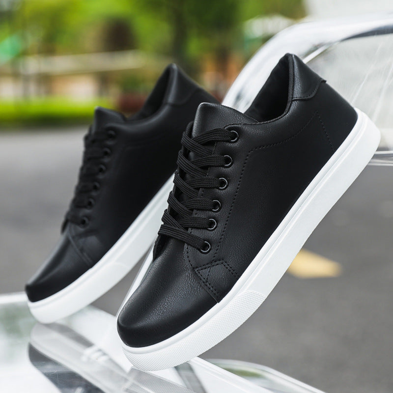 Mens Casual Leather Sneakers