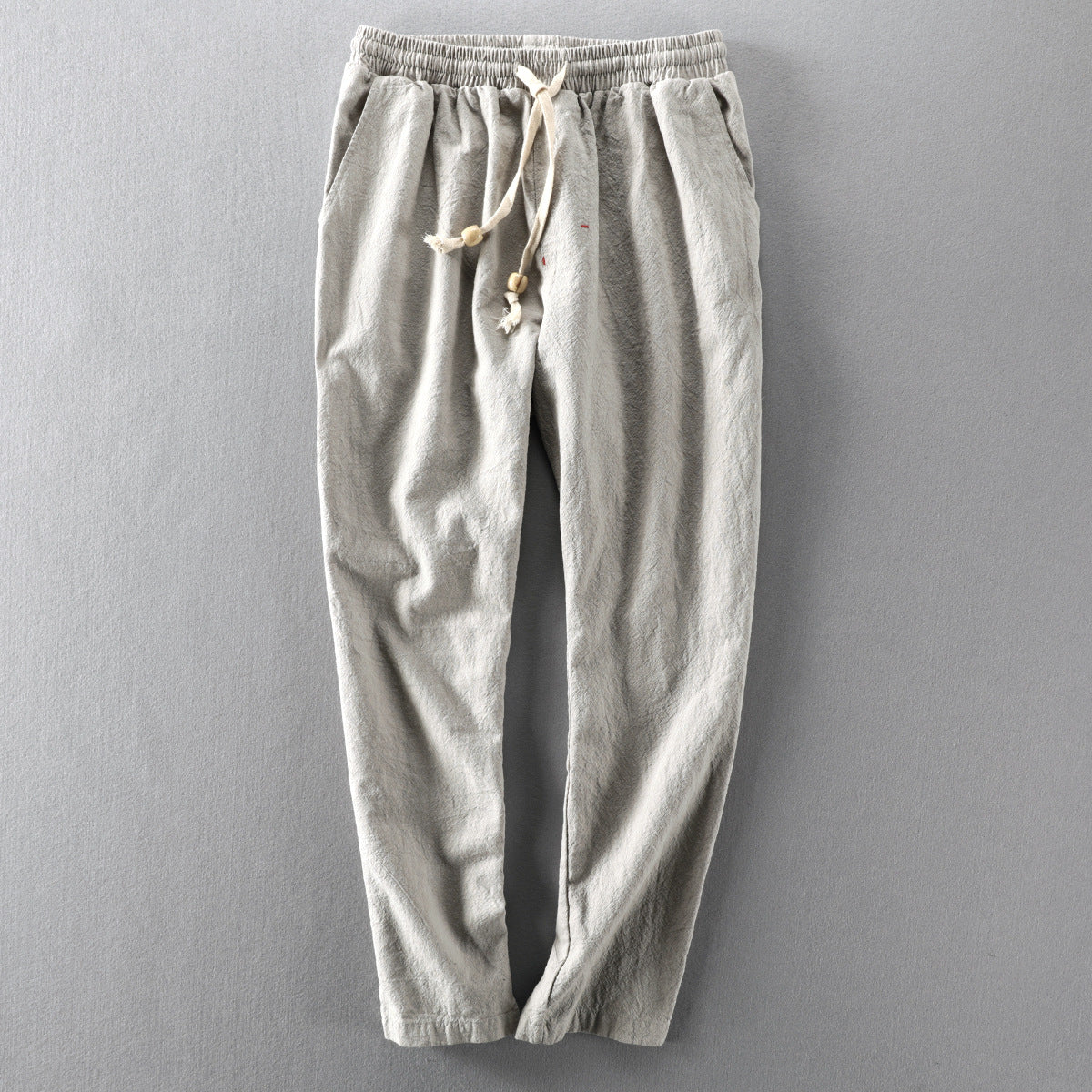Mens Casual Linen Trousers