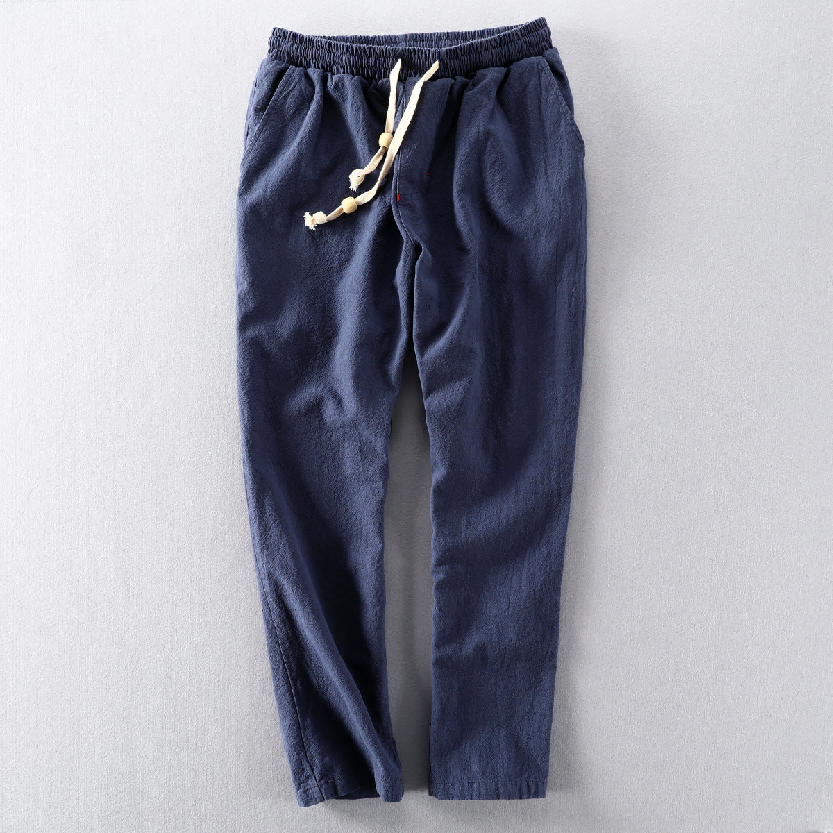 Mens Casual Linen Trousers
