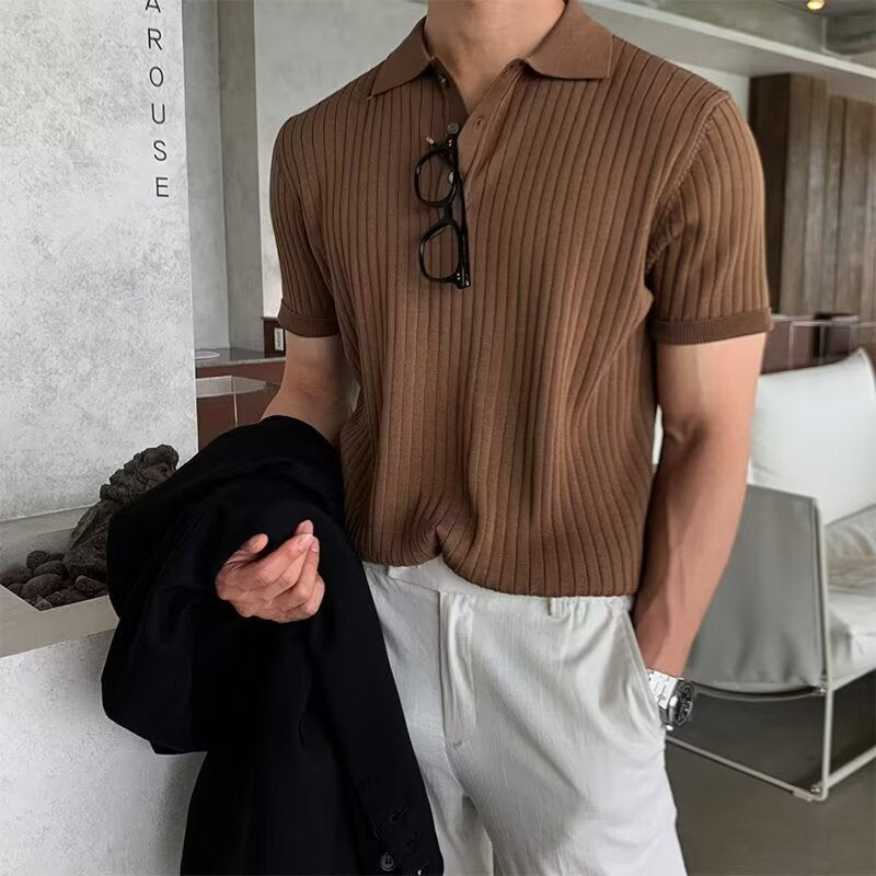 Mens Casual Polo Shirt