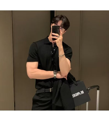 Mens Casual Polo Shirt