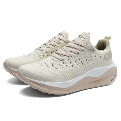 Mens Casual Running Shoes Thick Sole Breathable