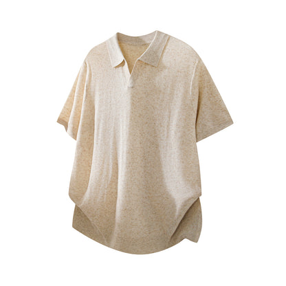 Mens Casual Short Sleeve Polo Shirt