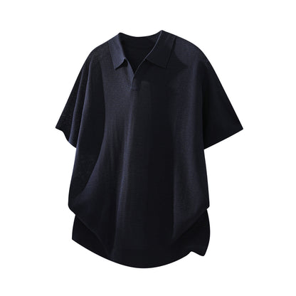 Mens Casual Short Sleeve Polo Shirt