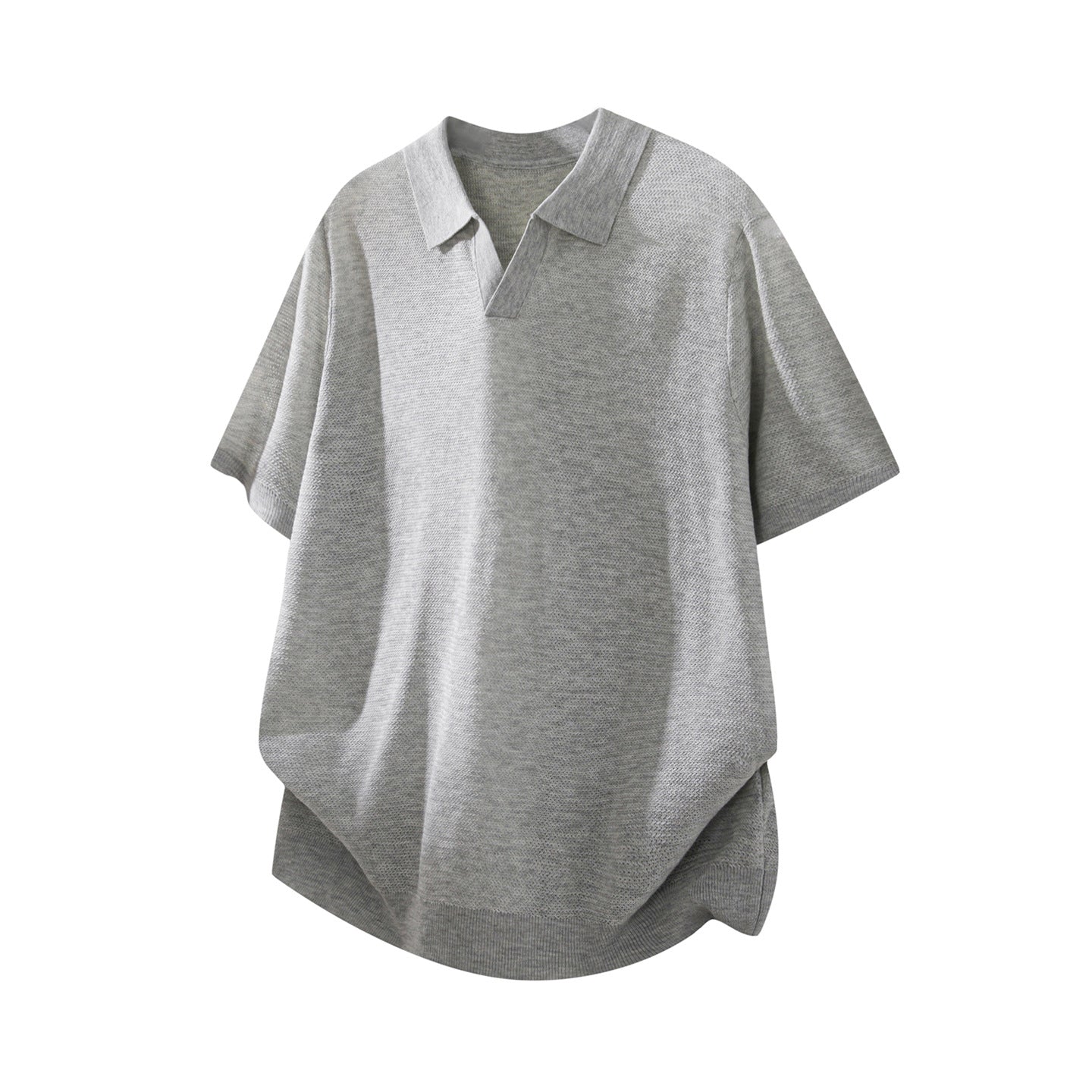 Mens Casual Short Sleeve Polo Shirt