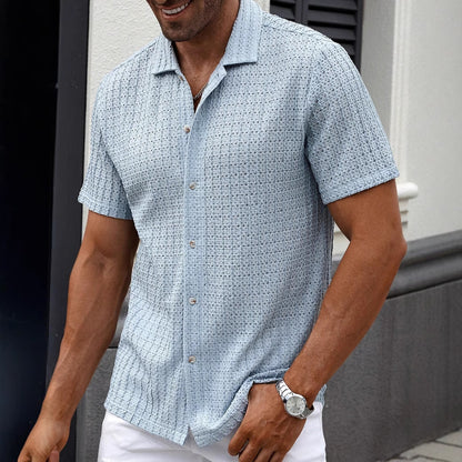 Mens Casual Striped Shirt