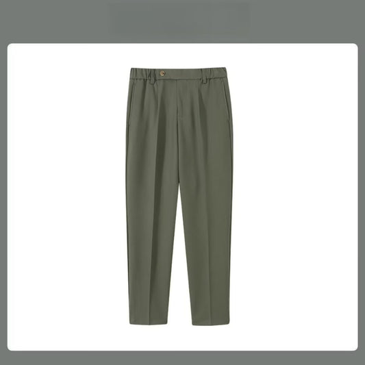 Mens Casual Suit Jacket and Trousers Set
