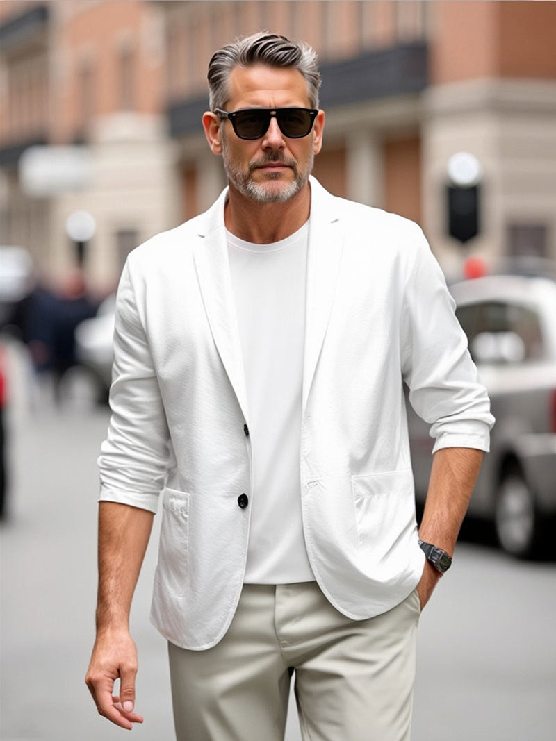 Mens Casual Suit Jacket