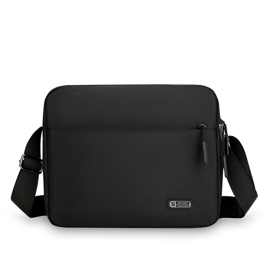 Mens Casual Waterproof Crossbody Bag with Large Capacity