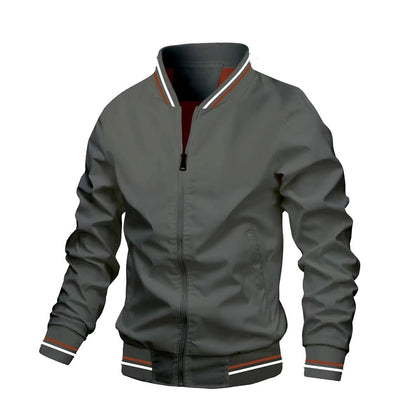 Mens Casual Zip Up Jacket