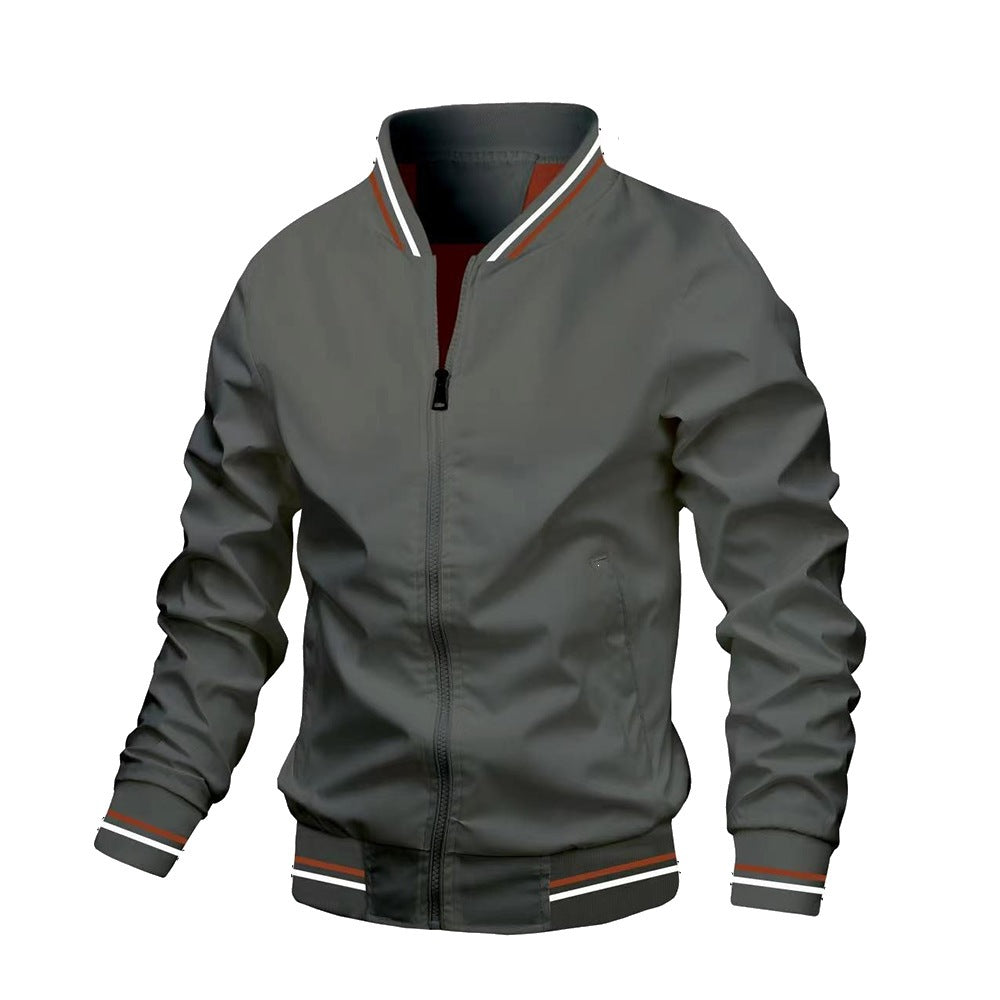 Mens Casual Zip Up Jacket