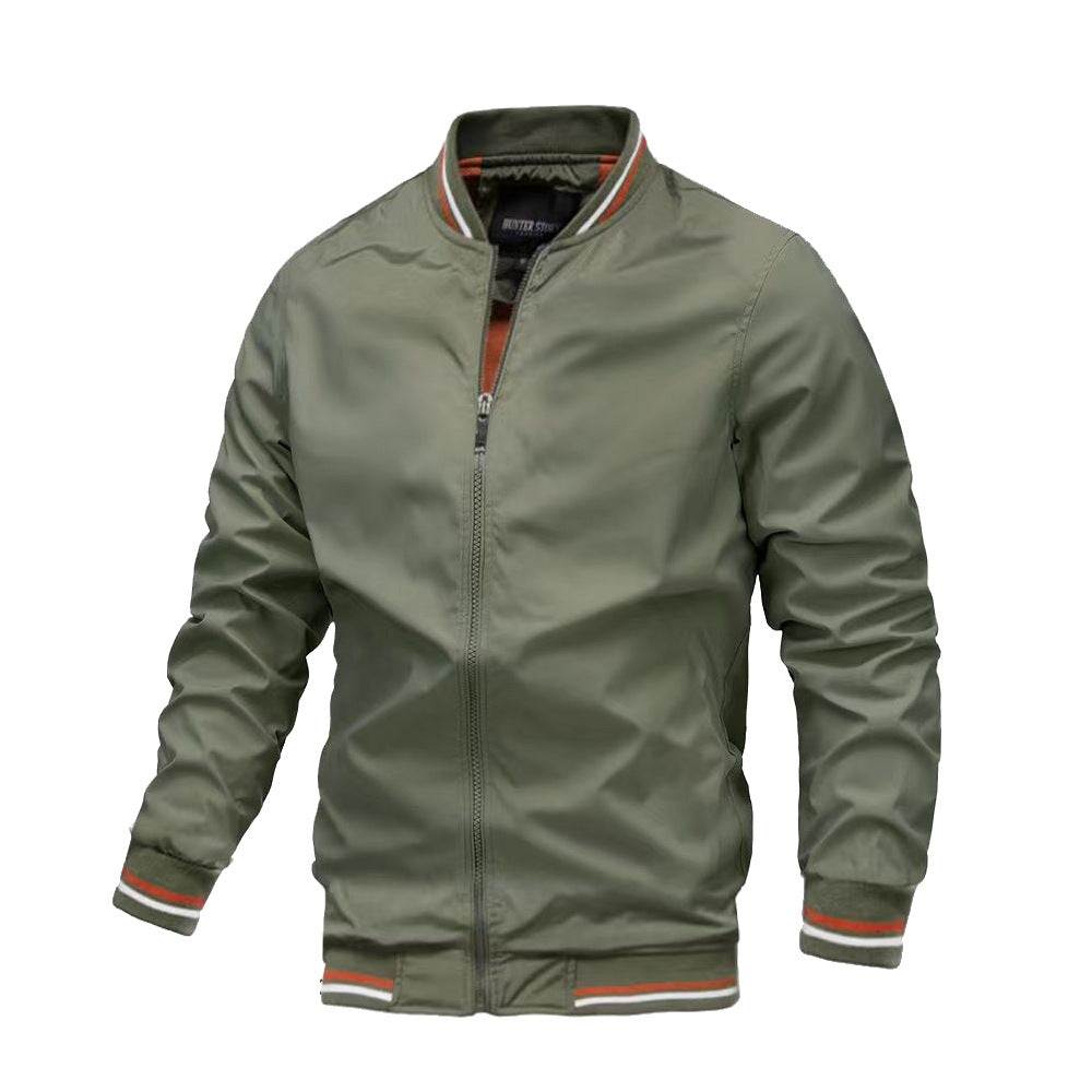 Mens Casual Zip Up Jacket