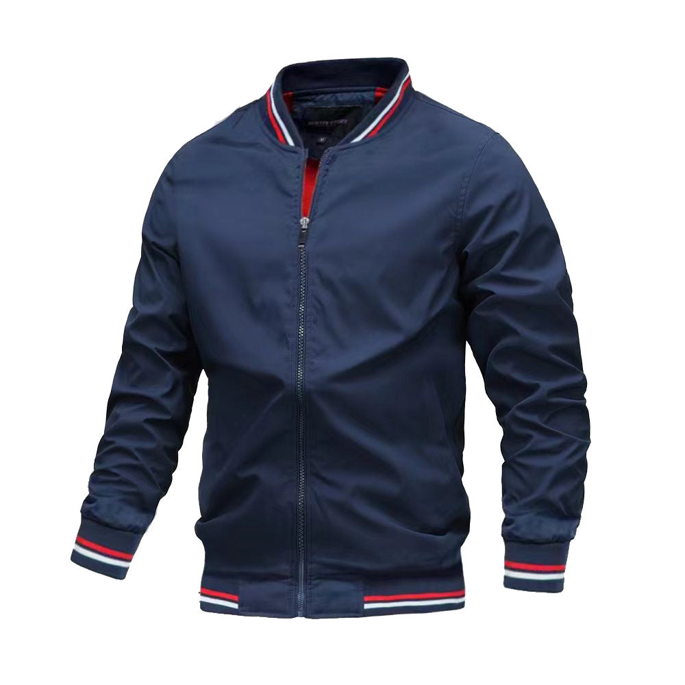 Mens Casual Zip Up Jacket