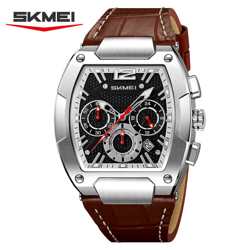 Mens Chronograph Quartz Watch Waterproof Luminous