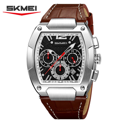 Mens Chronograph Quartz Watch Waterproof Luminous