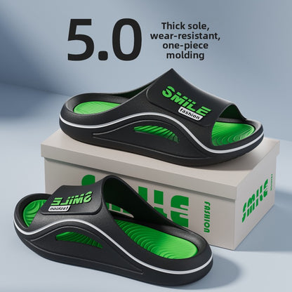 Mens Comfortable Non-Slip PVC Slippers