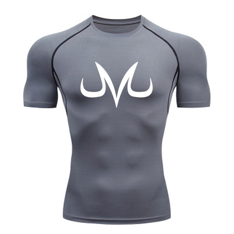 Mens Compression Fitness Quick Dry T-shirt