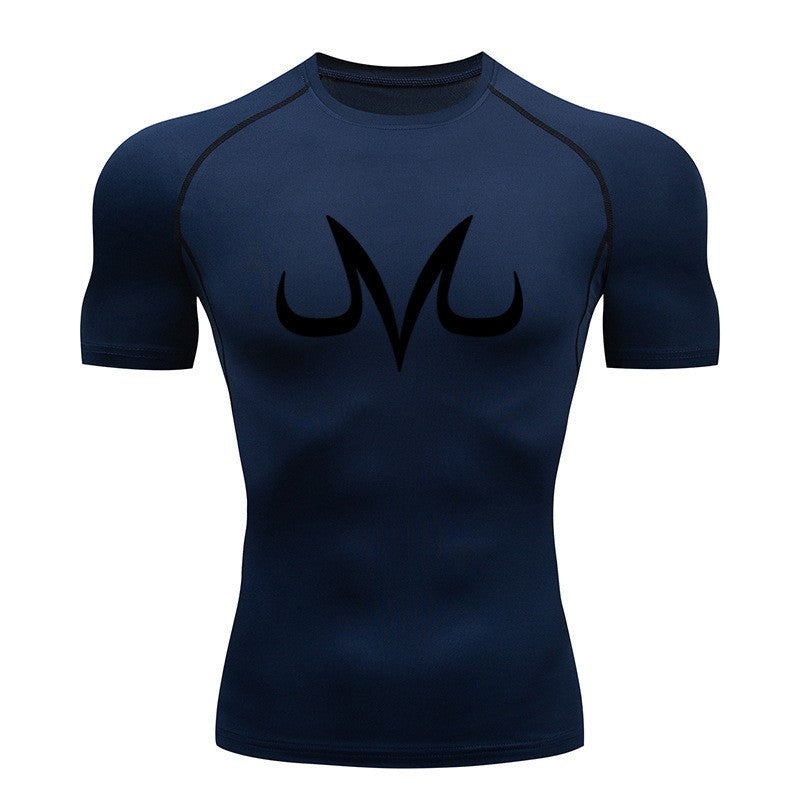 Mens Compression Fitness Quick Dry T-shirt