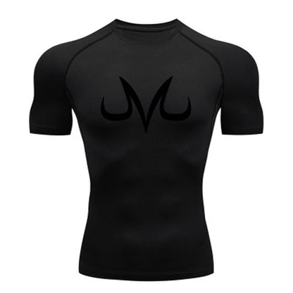 Mens Compression Fitness Quick Dry T-Shirt