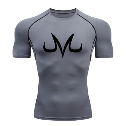 Mens Compression Fitness Quick Dry T-Shirt