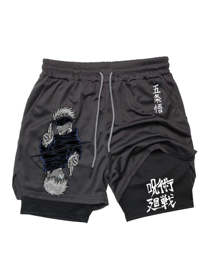 Mens Compression Sport Shorts Quick Dry Gym Shorts