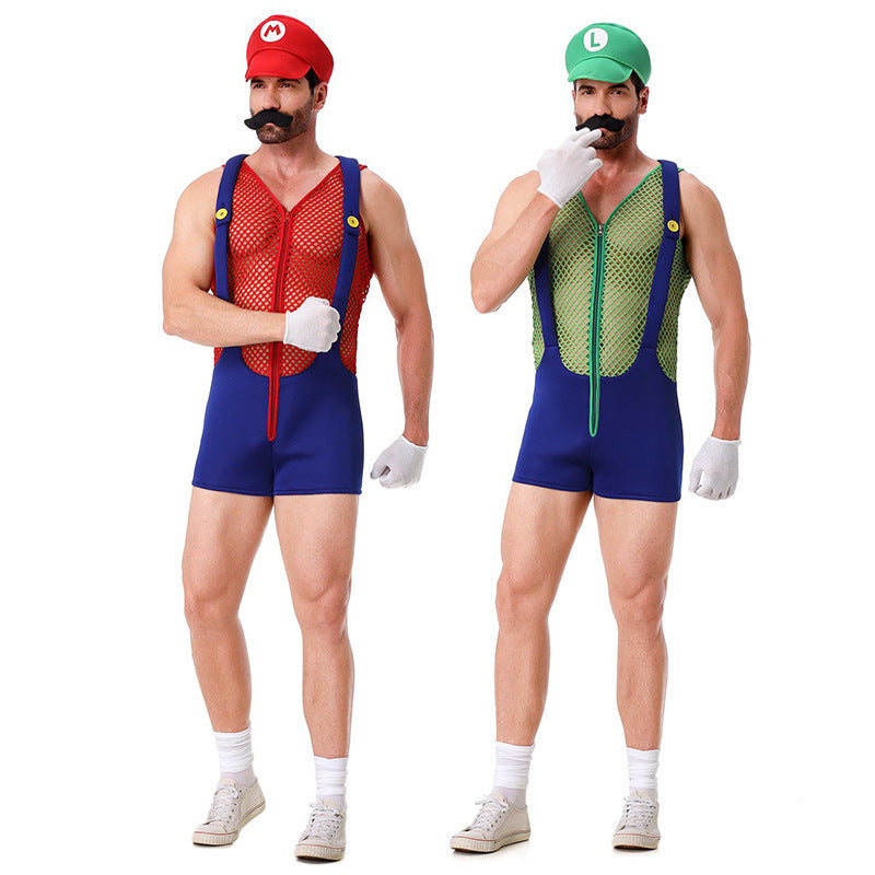 mens cosplay overalls