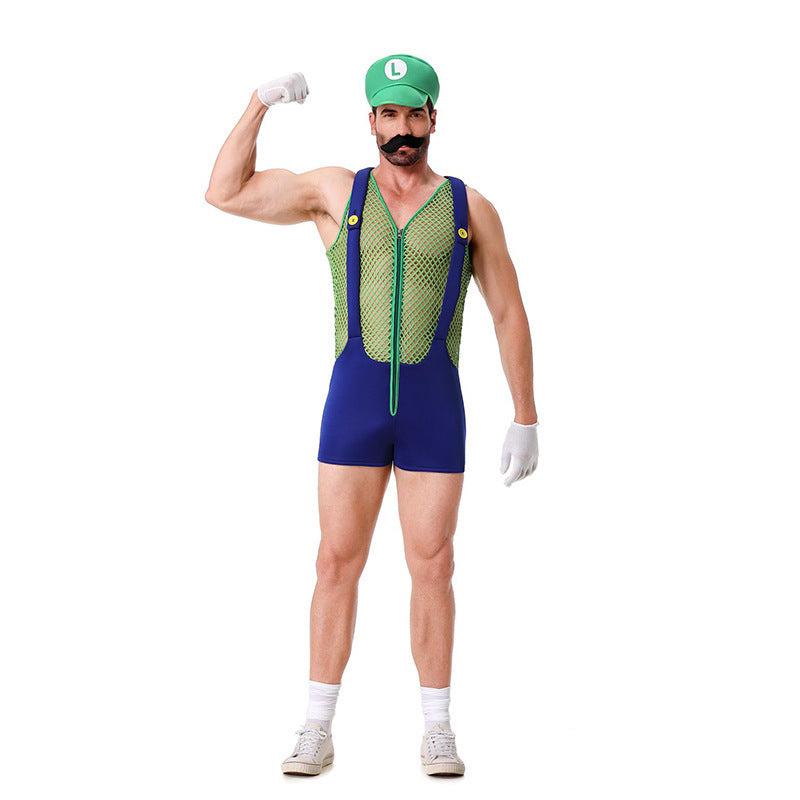 mens cosplay overalls