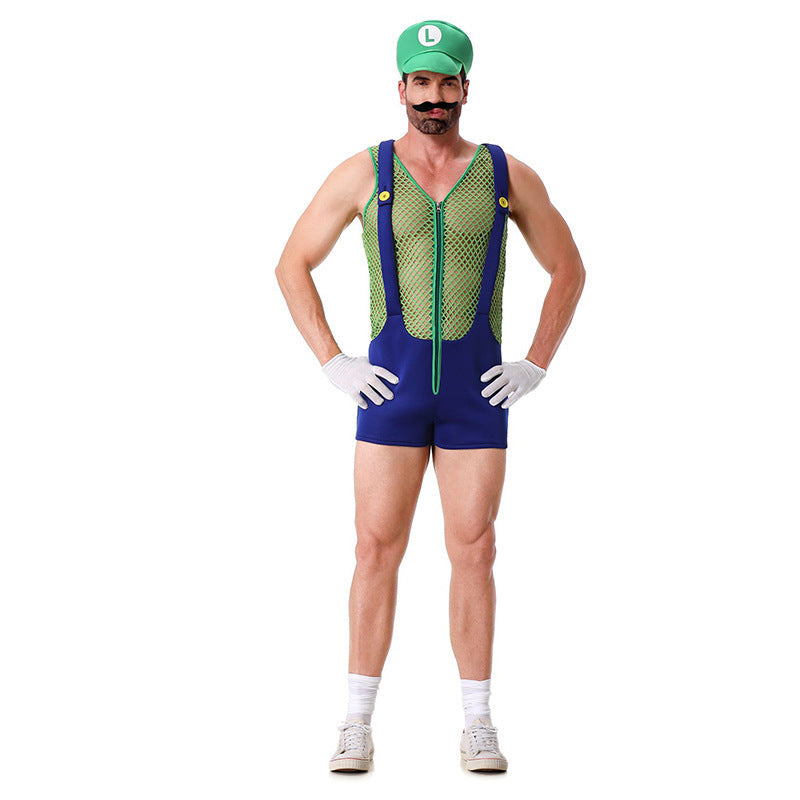 mens cosplay overalls