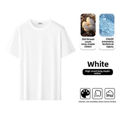 Mens Cotton Blend Short Sleeve T-Shirt