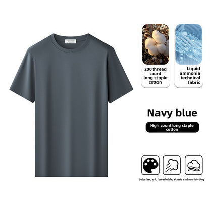 Mens Cotton Blend Short Sleeve T-Shirt
